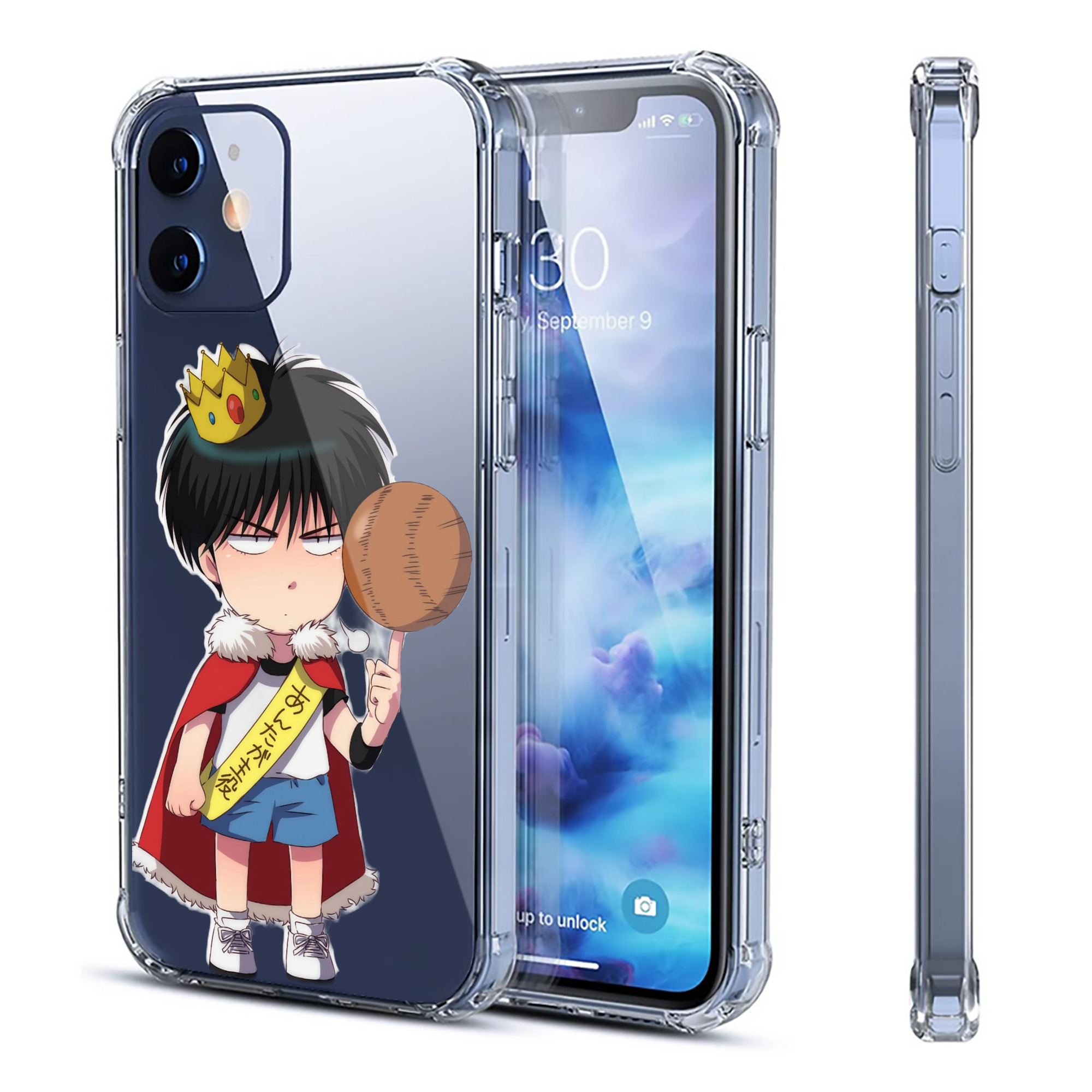 （画像用） SLAM DUNK／スラムダンク 【iPhone 12シリーズ対応】透明スマホケース（クリアソフトケース）